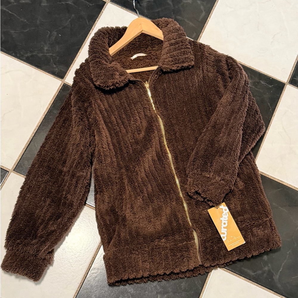 NYC Brown Fleece Jacket